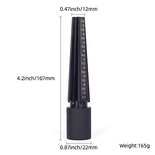 Wax Ring Sizer Ring Wax Tube Carving Jewelry Wax Ring Blade Enlarging Wax Tube Holes Ring Casting Molds Sculpting