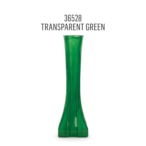 FolkArt Murano Transparent Acrylic Glass Paint, Green, Perfect for Indoor and Outdoor Arts and Crafts Projects, 2 fl oz, 36528 - color: Transparent Green, style: Transparent