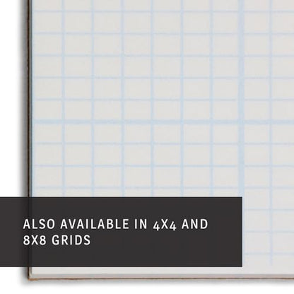 Bienfang Designer Grid Graph Paper Pad, 10x10 Cross Section, 8.5 x 11 Inches, 50 Sheets - color: 10x10 Cross Section, size: 8.5 x 11