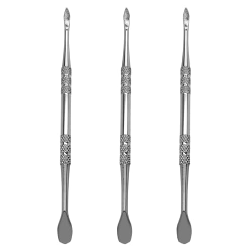 suiwotin 3PCS Wax Carving Tools, Charcoal Grey - color: Charcoal - 3PCS
