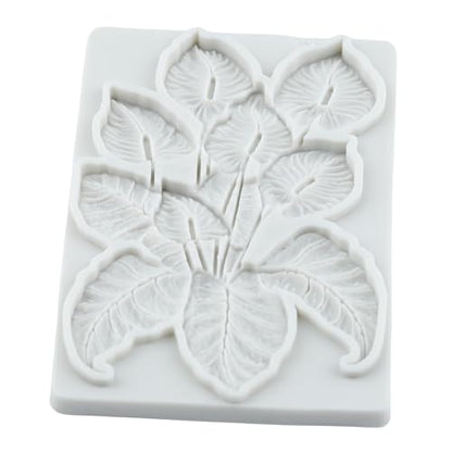Leaf Polymer Clay Molds Monstera Leaf Silicone Mold - color: Style N