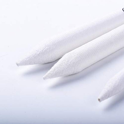 Pasler Artist Blending Paper Stumps and Tortillion Art Blenders - Pencil, Charcoal, Graphite, Colored Pencils, Pack of 3 - (125mm, 135mm, 150mm)