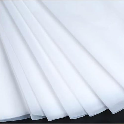110 Mesh (43T) Silk Screen Printing Fabric Mesh 3 Yards (W:1.27 Meters)