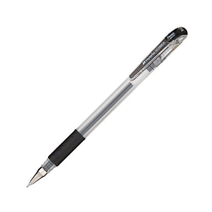 Pentel Arts Hybrid Technica Gel Pen with Assorted Tip Sizes, Black Ink, Pack of 5 (KN10BP5A) - size: 5 Count (Pack of 1), style: Assorted Tip Sizes