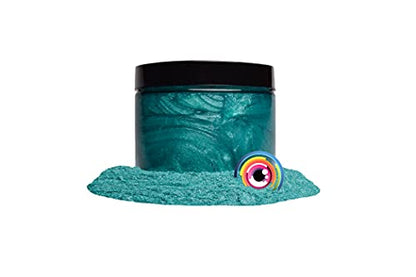 Eye Candy Pigments Premium Green Mica Powder - Okinawa Green (50gr) - for Epoxy, Resin, Soap, Paint, Woodworking, Acrylic Pouring, Bath Bombs, Fishing Lures - DIY Arts and Crafts Additive - color: Okinawa Green