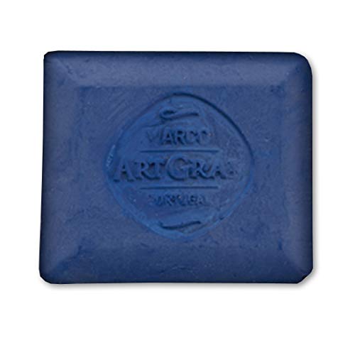 Art Graf Water-Soluble Tailors Chalk Square Disc, Blue - color: Blue