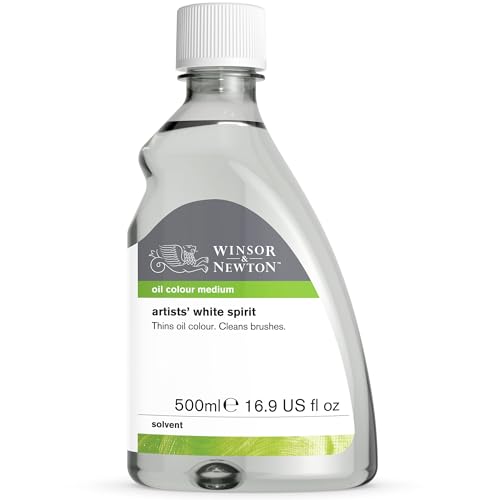 Winsor & Newton Artists' White Spirits, 500ml (16.9-oz) Bottle - color: Artists' White Spirits, style: 16.9-oz Bottle