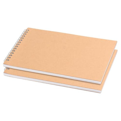 HEIHAK Set of 20 A5 A6 Sketch Notebooks, 120 Pages 60 Sheets Top Spiral Bound Pocket Sketchbooks, Small Spiral Notepads Sketch Pads Bulk for Drawing, Sketching, Painting, Writing, Crafting - size: A5 A6 120 Pages 20 PCS