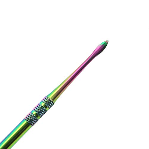 Maxmoral Rainbow Wax Carving Tool Stainless Steel Sculpting Modeling Tool - color: Rainbow