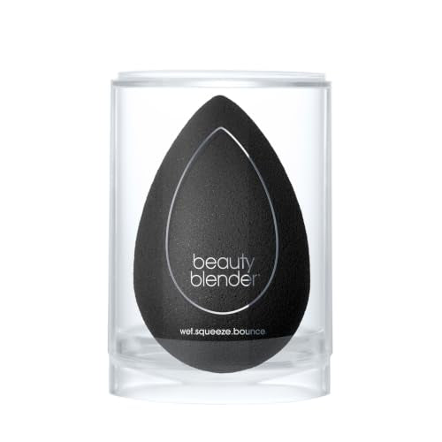 Beautyblender® | Pro Blender Makeup Sponge | Blend Liquid Foundations, Powders and Creams | Streak Free Application | Vegan, Cruelty Free | Made in USA - color: Pro Black