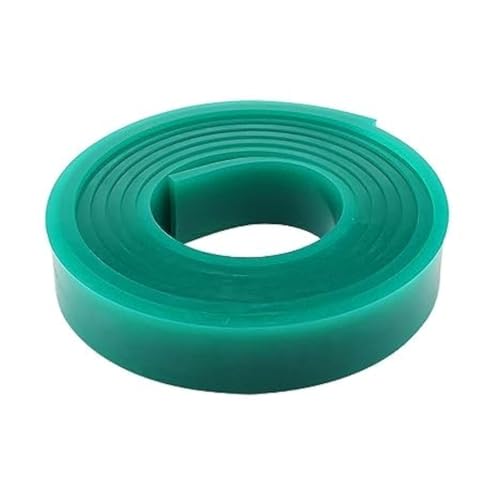 70 Durometer Silk Screen Printing Squeegee Rubber Blade Roll 6 FT 5x180cm Green Silk Screen Printing Squeegee Blade Polyurethane