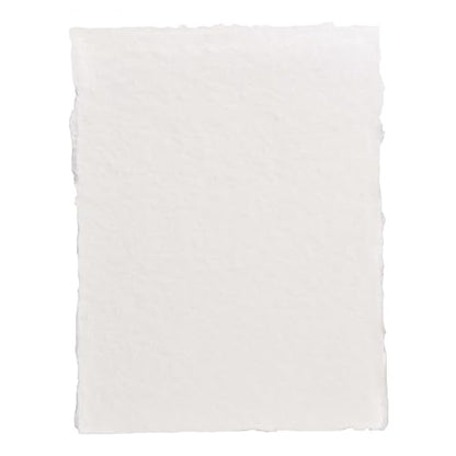 Leather Village Watercolor Paper 11.5''x7.5'', 400 GSM Cotton, 25 Sheets White - size: 11.5 inches X 7.5 inches