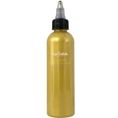 Ezgi Sertcetin Premium Cell Activator for Acrylic Pouring, Ready to Pour, 4oz, Metallic Yellow Liore