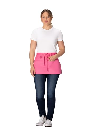 Chef Works Unisex Waitress Apron - color: Hot Pink