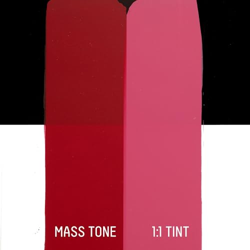 Liquitex BASICS Acrylic Paint, 118ml (4-oz) Tube, Cadmium Red Deep Hue - color: Cadmium Red Deep Hue, size: 4 Fl Oz (Pack of 1)