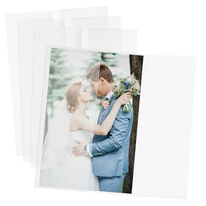 Goefun Vellum Paper 5x7 Pre-Folded, 120 Sheets Vellum Jackets 115GSM - color: white, size: 5x7-120pcs