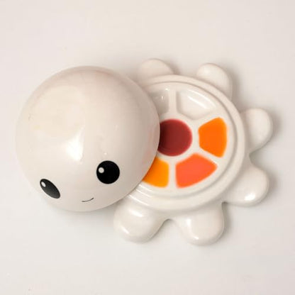Octopus Ceramic Paint Palette with Lid, Removable Water Bowl, Cute Ocean