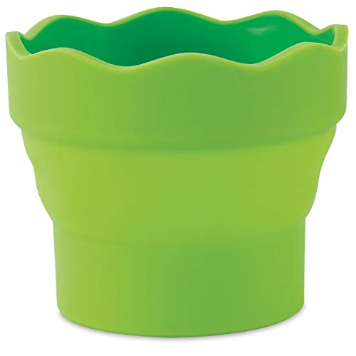 Faber-Castell Collapsible Water Cup - Reusable Artist Water Cup for Watercolor and Paint - size: 1 Count (Pack of 1), style: French