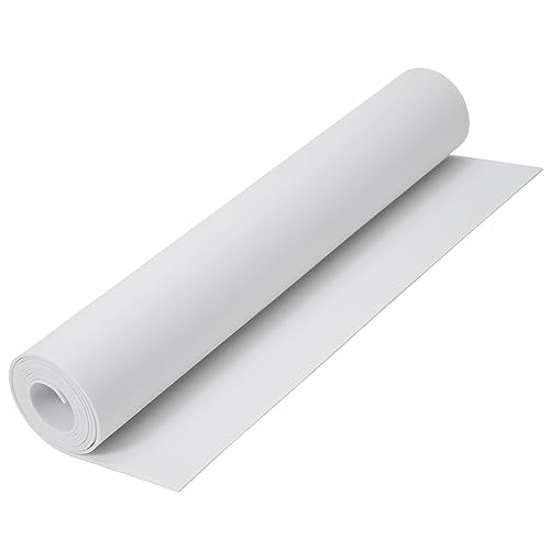 AMZQNART 2mm EVA Foam Sheets Roll 16x59in White for Cosplay DIY 90kg/m3 - color: 16×59in White, size: 2mm-Thick