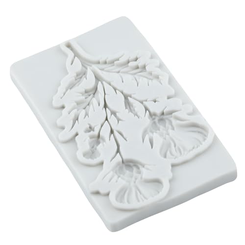 Flower Polymer Clay Molds Flower and Leaf Silicone Mold - color: Style D