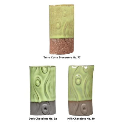 AMACO Celadon High Fire Gloss Glaze, 16 oz. (473 mL), C-41 Pear | Transparent, Mixable Mid-High Fire Cone 5-6 (C) Liquid Ceramic Pottery Glaze for Bisque - color: C-41 Pear
