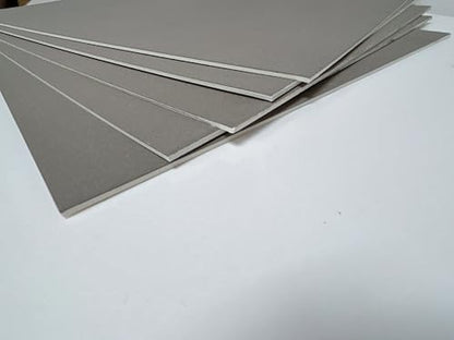MAIMOUFIN Archival Sanded Pastel Boards for Artists Heavyweight Drawing Boards, 5 Pack Pastel Pad Miexd Media Art Paper for Acrylic,Pencils & Charcoal Soft Oil Pastels (15.4" x 10.7") (Brown)