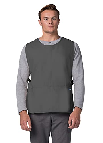 Adar Universal Cobbler Apron 6 Pack - Unisex Cobbler Apron - color: Pewter, size: Standard