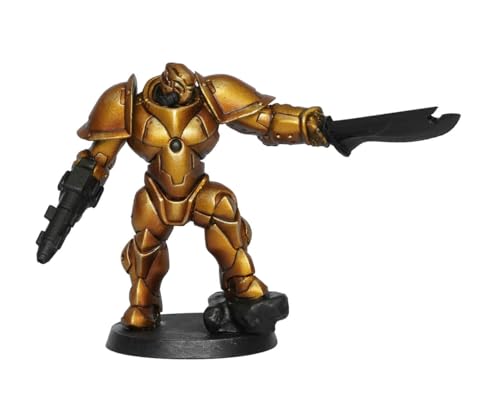 Vallejo - Imperial Gold Set, True Metallic Metal, 4 Bottles x 0.6 fl.oz. - color: Imperial Gold