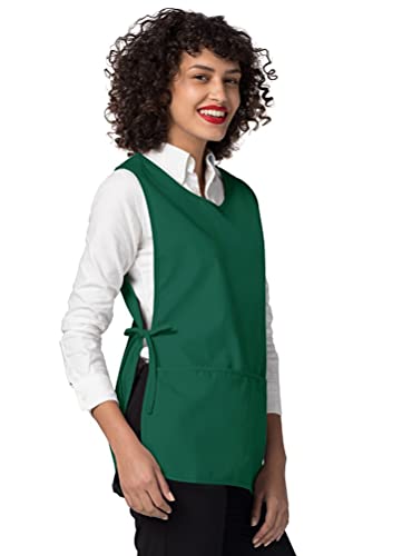 Adar Universal Cobbler Apron 6 Pack - Unisex Cobbler Apron - color: Hunter Green, size: Standard
