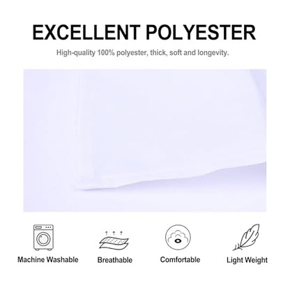 Chef Apron with Pocket for Men Women Server Butcher Work, 5 Pack - color: White
