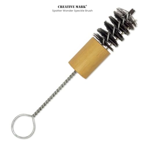 Creative Mark Spatter Wonder Speckle Brush - Easy-to-Use Speckle Galaxy Effect Brush, Mess-Free Design, Paint Pouring Tools - Ideal for Artists Using Acrylic and Oil Paint