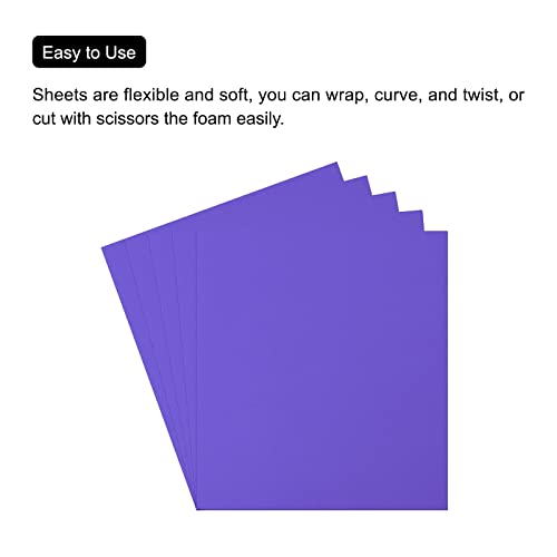 MECCANIXITY EVA Foam Sheets Dark Blue 19.7 Inch x 17.7 Inch 0.8mm Thick Crafts Foam Sheets for Costumes, Arts and Crafts Projects Pack of 5 - color: Dark Blue, size: 19.7 x 17.7 x 0.03 in
