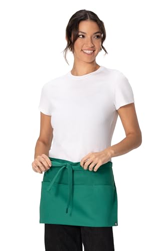 Chef Works Unisex Waitress Apron - color: Kelly Green