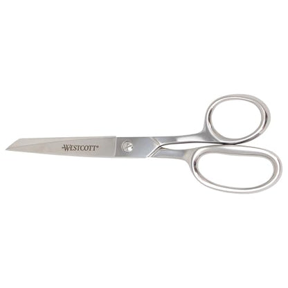Westcott 8in Forged Classic Fabric and Paper Scissors, Heavy Duty, Knife-Edge for Sewing, Tailoring, General Arts and Crafts, Office - size: 8-Inch Straight