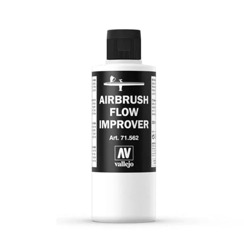 Vallejo - Airbrush Flow Improver for Acrylic Paints 200 ml. (6.76 fl.oz.) - style: Airbrush Flow Improver 200 ml (6.76 fl.oz.)