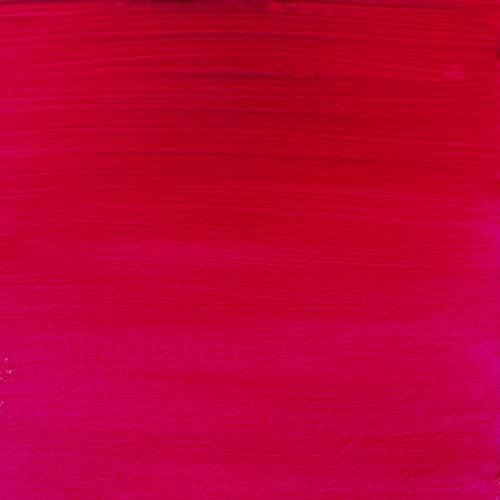 Amsterdam Standard Series Acrylic Paint Tube, Primary Magenta 369, 4 fl oz | Vibrant Color with Acrylic Resin Binder, High Lightfastness, Water-Based, Strong Coverage, Visible Brush Strokes - color: Primary Magenta, size: 4.06 Fl Oz (Pack of 1)