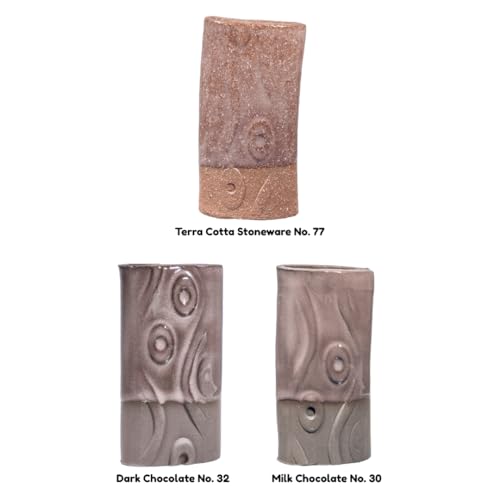 AMACO Celadon High Fire Gloss Glaze, 16 oz. (473 mL), C-50 Cherry Blossom | Transparent, Mixable Mid-High Fire Cone 5-6 (C) Liquid Ceramic Pottery Glaze for Bisque - color: C-50 Cherry Blossom
