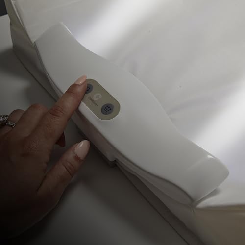 Contours GlowFlex Baby Night Light for Diaper Changes – Dimmable Soft Glow, Touch Control, Auto Shut-Off, Non-Slip Strap – Fits Sealy Baby & Select Changing Pads, Check Compatibility - style: Light ONLY