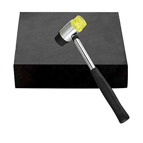 Rubber Bench Block Jeweler's Rubber Bench Block Rubber (10CMx10CM) | Stamping Block for Hammering, Shaping, Chasing, Flattening Metals - color: Rubber Block, size: 4" x 4"