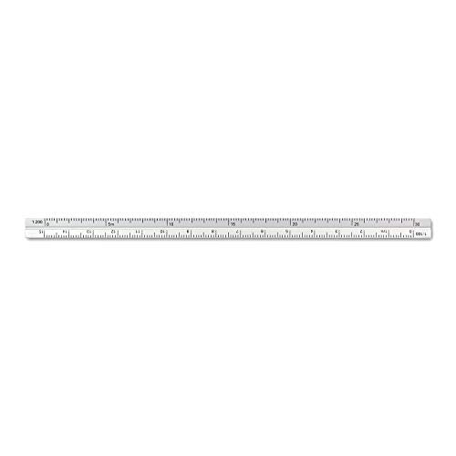 Alumicolor Aluminum Architect Metric Pocket Scale, 15CM, Silver (Pack of 2) - color: Silver, size: 1 Count (Pack of 2), style: Architecht METRIC