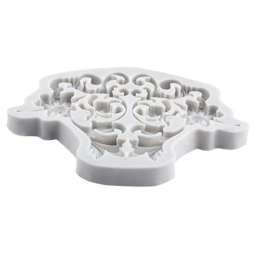 Baroque Relief Polymer Clay Mold Relief Flower Silicone Molds | DIY Craft Epoxy Resin Casting Polymer Clay Tools Crafts Air Dry Jewelry Making - color: Style L