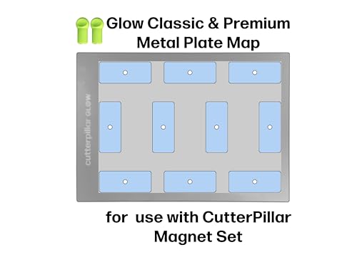 Cutterpillar Glow Classic Light board — LED Light Board & Cutting Mat — 13"×19" — 4 Brightness Levels, Non-Slip, Self-Healing & Magnetic Compatibility — For Quilting, Sewing, Tracing & Paper Crafts - style: Glow Classic