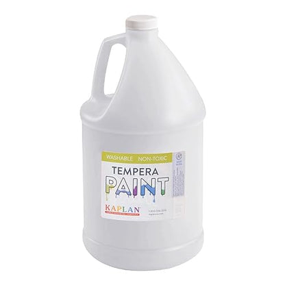 Kaplan Early Learning Company Kaplan Kolors Washable Tempera Paint Gallons - Set of 6