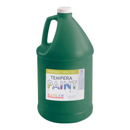 Kaplan Early Learning Company Kaplan Kolors Washable Tempera Paint Gallons - Set of 6