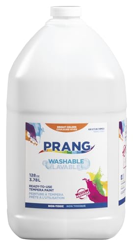 Prang Washable Tempera Paint, White, 1 Gal., 1 Count - color: White