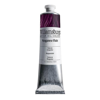Williamsburg Artist Oil Colors, Manganese Violet, 150ml - color: Manganese Violet, size: 5.07 Fl Oz (Pack of 1)