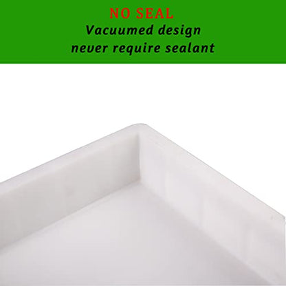 Kalinta Epoxy Mold with Divider Adjustable-15.7x7.9x2.3 in No-Seal Large Resin Mold Integrated Clamping System - Perfect for Beginners & Experienced Artists Alike-Ideal for Creative Resin Art Projects - size: 15.7"x7.9"
