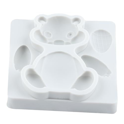 Beaver Polymer Clay Mold Beaver Woodland Animal Silicone Molds - color: Style J