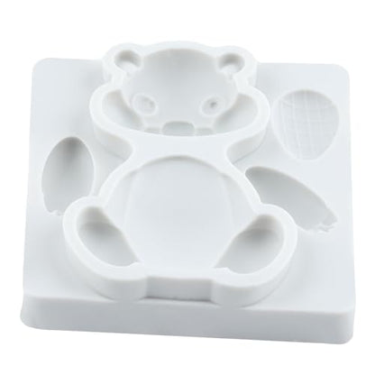 Beaver Polymer Clay Mold Beaver Woodland Animal Silicone Molds - color: Style J