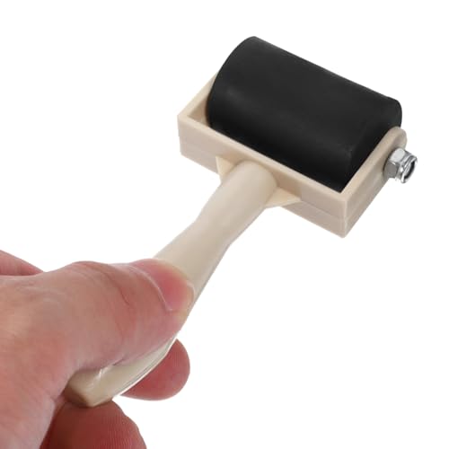 ULDIGI 5 Pack Printmaking Roller Brayer Rubber Brayer Roller for Printmaking Printing Glue Stick Ink Oil Paint Stamping Craft Projects 3.74 X 1.96 X 0.78 in